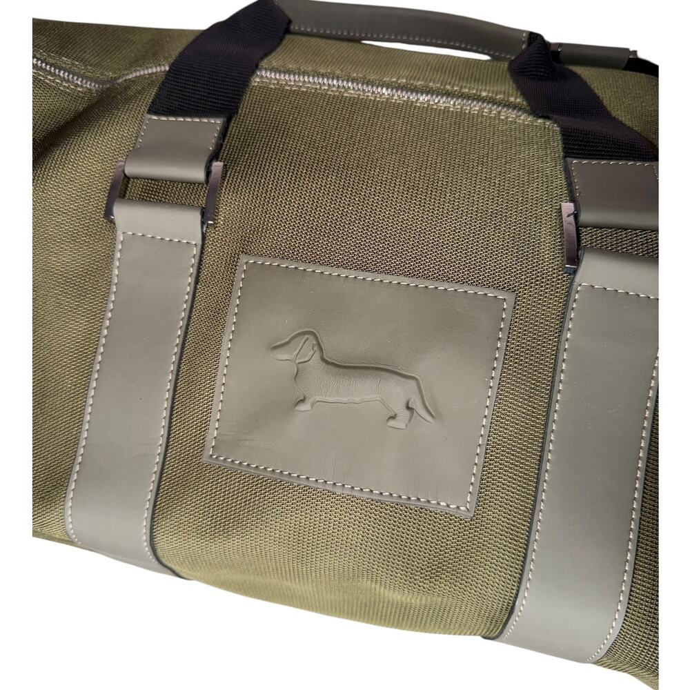 NWOT Harmont & Blaine Green Duffle Bag Removable Strap Shoulder Bag Travel - Picture 2 of 9